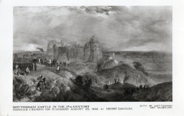 NOTTINGHAM CASTLE IN 17TH CENTURY - F.P. - Nottingham