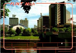 Michigan Flint Downtown View - Flint