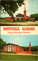 Alabama Huntsville St Mark's Lutheran Church And First Christian Church - Huntsville