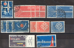 SVIZZERA 1956 - 1959  - Selezione Di Usati  (1831) - Oblitérés