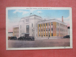 NY Central Train  Station.  Syracuse  - New York         Ref 5556 - Syracuse