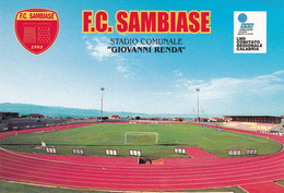 LAMEZIA TERME ( CZ )  -  F. C. SAMBIASE 1962  -  STADIO COMUNALE  "Giovanni RENDA"_Stadium_Stade_Estadio_Stadion - Lamezia Terme
