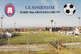 SAN GIUSTO CANAVESE ( To ) - U.S. SANGIUSTESE  -  Stadio  " Dott.FRANCESCO CERUTTI"  _Stadium_Stade_Estadio_Stadion - Stadi & Strutture Sportive