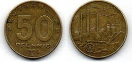 RDA 50 Pfennig 1950 A TB+ - 50 Pfennig