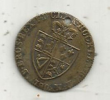 Jeton , Grande Bretagne , Great Britain , Token , 1790 ,GEORGIUS III ,  2 Scans - Royaux/De Noblesse