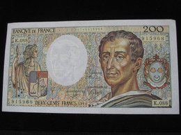 200 Deux Cents Francs MONTESQUIEU  1991  **** EN ACHAT IMMEDIAT **** - 200 F 1981-1994 ''Montesquieu''