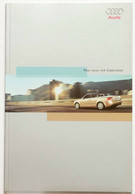 AUDI A4 CABRIOLET SALES BROCHURE CATALOGUE - UK - 03/2002 - Transportation