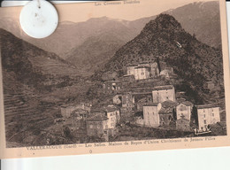 30 -  Carte  Postale Ancienne De  VALLERAUGUE   Les Salles  Vue Aérienne - Valleraugue