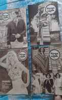 1978 79 Fürge Ujjak HUNGARY VINTAGE WOMAN FASHION Handicrafts Crochet LOT MAGAZINE NEWSPAPERS CHILDREN KNITTING WOOLWORK - Lifestyle & Mode