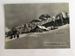 Berggasthaus Fronalpstock Ob Mollis Mit Murtschenstock Und Scheienstocke - Mollis