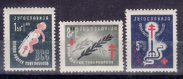 Yugoslavia Republic 1948 Mi#536-538 Mint Hinged - Unused Stamps
