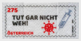 AUSTRIA 2022 COVID - 19 WARRIORS CORONAVIRUS Vaccination - Plaster Made Stamp, Odd, Unusual MNH(**) - Ungebraucht