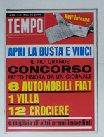 05216 TEMPO - A. XXXI Nr 29 - 1969 - Concorso Fiat - Andere & Zonder Classificatie