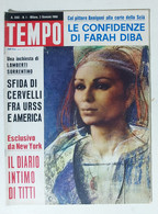 05898 TEMPO - A. XXX Nr 1 - 1968 - Fara Dibah - Andere & Zonder Classificatie