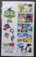Japan Animation Heroes - Keroro Gunso 2010 Cartoon Manga (stamp FDC) *see Scan - Brieven En Documenten