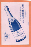 BUVARD. EPERNAY. CHAMPAGNE " DE CASTELNAU "   Achat Immédiat - Drank & Bier