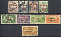 Lattaquié                 Lot Divers Oblitérés - Used Stamps