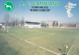 CAMBIANO ( TO )_A.C. CAMBIANO_STADIO COMUNALE "MARIO ZANIRATO"_Stadium_Stade_Estadio_Stadion - Stadiums & Sporting Infrastructures