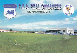 CALUSO ( TO )_F.C.A. REAL CANAVESE_STADIO COMUNALE_Stadium_Stade_Estadio_Stadion - Stadi & Strutture Sportive