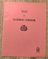 Rare Ancien Livre  Cahier D'Ecole Ville De  CLERMONT FERRAND Lutèce Rose  100% Vierge à Carreaux - 0-6 Years Old