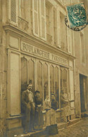 St Maixent * Carte Photo * Devanture De La Boulangerie Parisienne Emile JOUSSEAUME 67 Rue Châlons * Boulanger - Saint Maixent L'Ecole