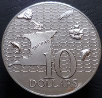Trinidad & Tobago - 10 Dollars 1972 FM - KM# 16 - Trinité & Tobago