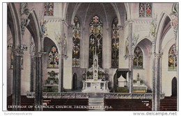 Florida Jacksonville Interior Of Catholic Church - Jacksonville