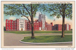 Iowa Iowa City University Hospital University Of Iowa Curteich - Iowa City