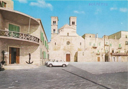 MOLFETTA - BARI - IL DUOMO VECCHIO E LA CAPITANERIA DI PORTO - AUTO - 1969 - Molfetta