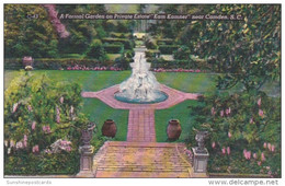 South Carolina Camden Formal Garden On Kam Kamner Private Estate - Camden