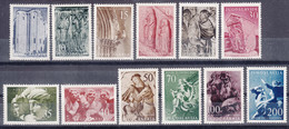 Yugoslavia Republic 1956 Art Mi#776-787 Mint Hinged - Unused Stamps