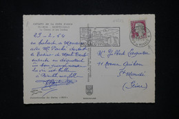 MONACO - Carte Postale De Monte Carlo Pour St Mandé En 1964, Affranchissement Français - L 119093 - Cartas & Documentos