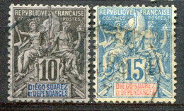 Diego-Suarez     29/30  Oblitérés - Used Stamps