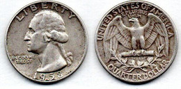 USA  Quarter 1958 D TTB - 1932-1998: Washington