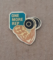 Greece,  Weightlifting Pin, ''one More Repetition'' - Weightlifting