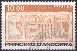 Andorra Fr., 1985, Ecu Promitif Des Vallées, 10 Fr., ⊚ - Gebruikt