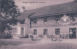 Ropraz VD, Colonie De Vacances (29.8.1923) - La Praz