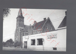 Hertsberge - Kerk En Parochiehuis - Postkaart - Oostkamp