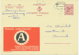 BELGIEN REKLAME-GA 1963, 1864 GROEP ASSUBEL Versicherung 2 F Werbe-GA Advertising WILRIJK - Other & Unclassified