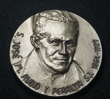 Médaille - Medal - 2003 - España / Spain - Canonización De José M. Rubio Y Peralta - Rare Medal Alto Relieve - Autres & Non Classés