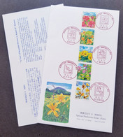 Japan Beautiful Flowers Kanto II 2005 Flora Plant Flower (FDC) *see Scan - Covers & Documents