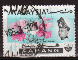 Malaysian State Pahang 1965 Single 1c Definitive Stamp In Fine Used Condition. - Pahang