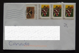 2022 Netherlands To Canada Cover - Lettres & Documents