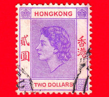 HONG KONG - Usato - 1954 - Regina Elisabetta II (1954-1960) - Two Dollars - 2 - Usati