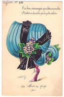 (Illustrateurs) 327, Robert, Le Sourire 130, La Mode En 1909 (été), Chapeau - Robert