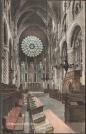 Cathedral Choir, East, Durham, 1905 - Wrench Postcard - Durham City