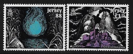JERSEY - EUROPA 2022 -" STORIES &  MYTHS ".- SET Of 2 STAMPS With EUROPE LOGO MINT - N - 2022