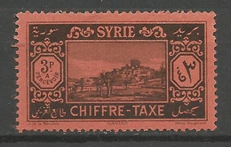 SYRIE TAXE N° 35 NEUF** SANS CHARNIERE Tres Bon Centrage / MNH - Timbres-taxe