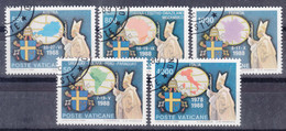 Vatican 1989 Mi#988-992 Used - Gebraucht