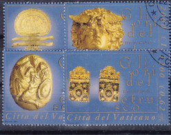 Vatican 2001 Mi#1386-1389 Used - Oblitérés